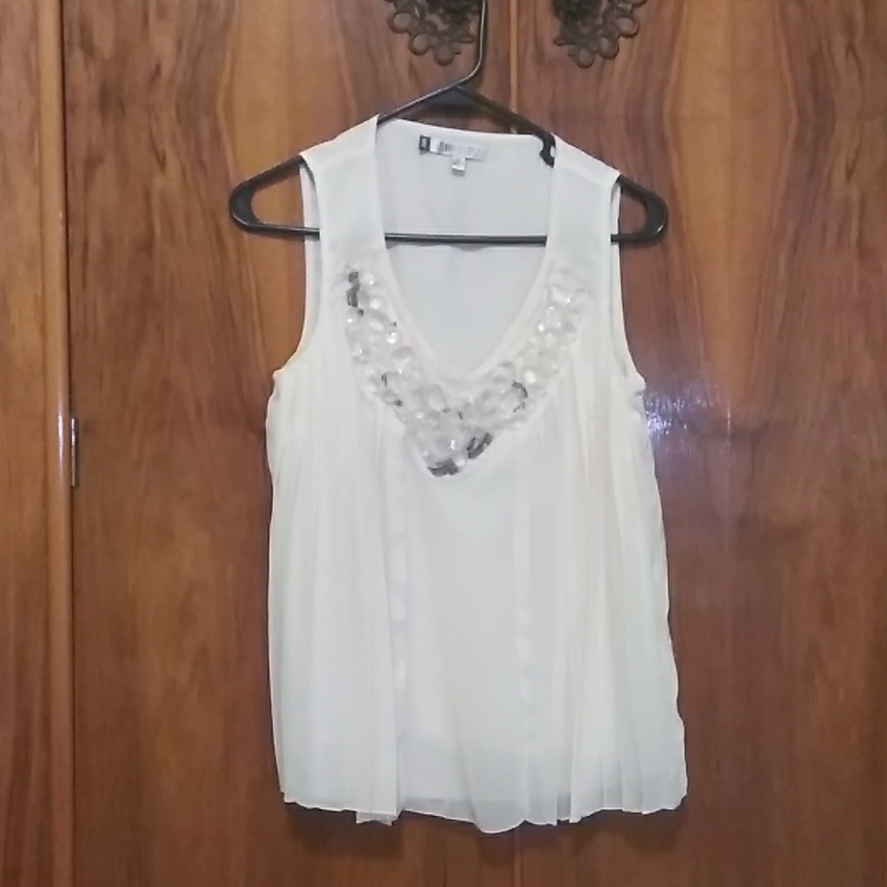 Cream blouse